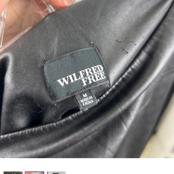 Aritzia vegan leather Daria pants - Picture 5 of 5